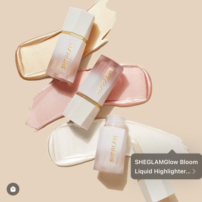 SHEGLAM Glow Bloom Liquid Highlighter - Bellini Brunch (3)
