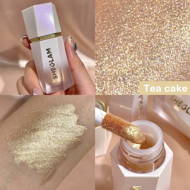 SHEGLAM Glow Bloom Liquid Highlighter - Bellini Brunch (8)